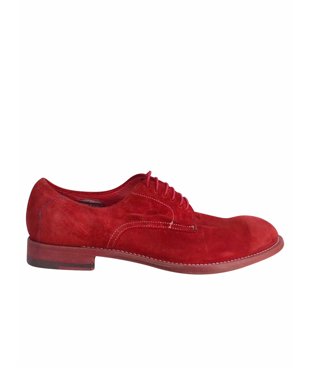 PAUL SMITH Красные замшевые туфли, фото 1