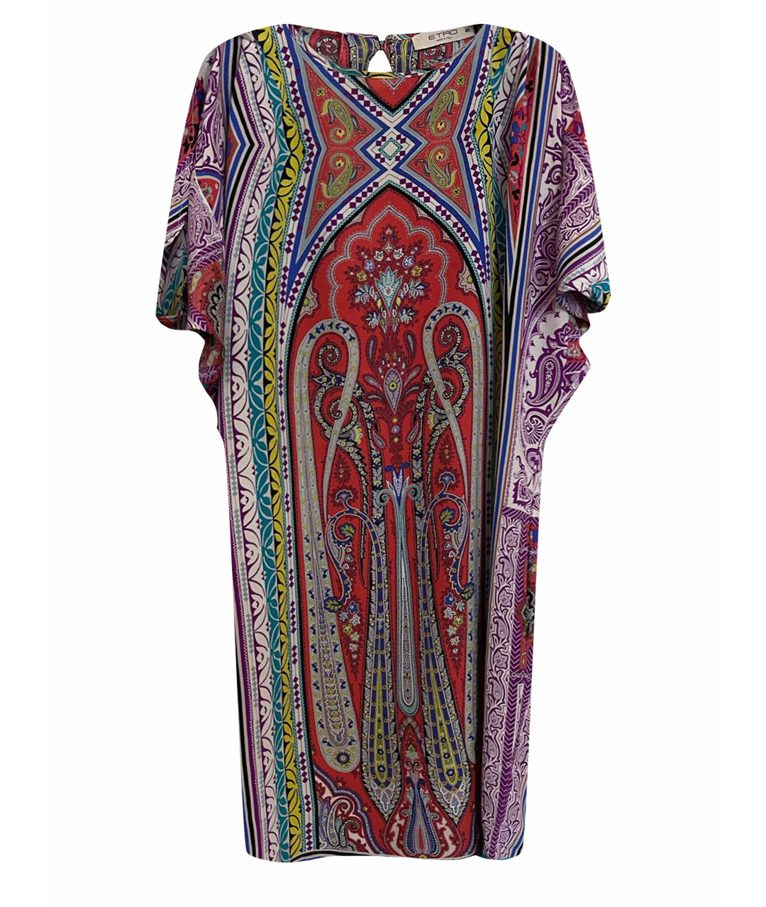 ETRO Мульти шелковое повседневное платье, фото 1