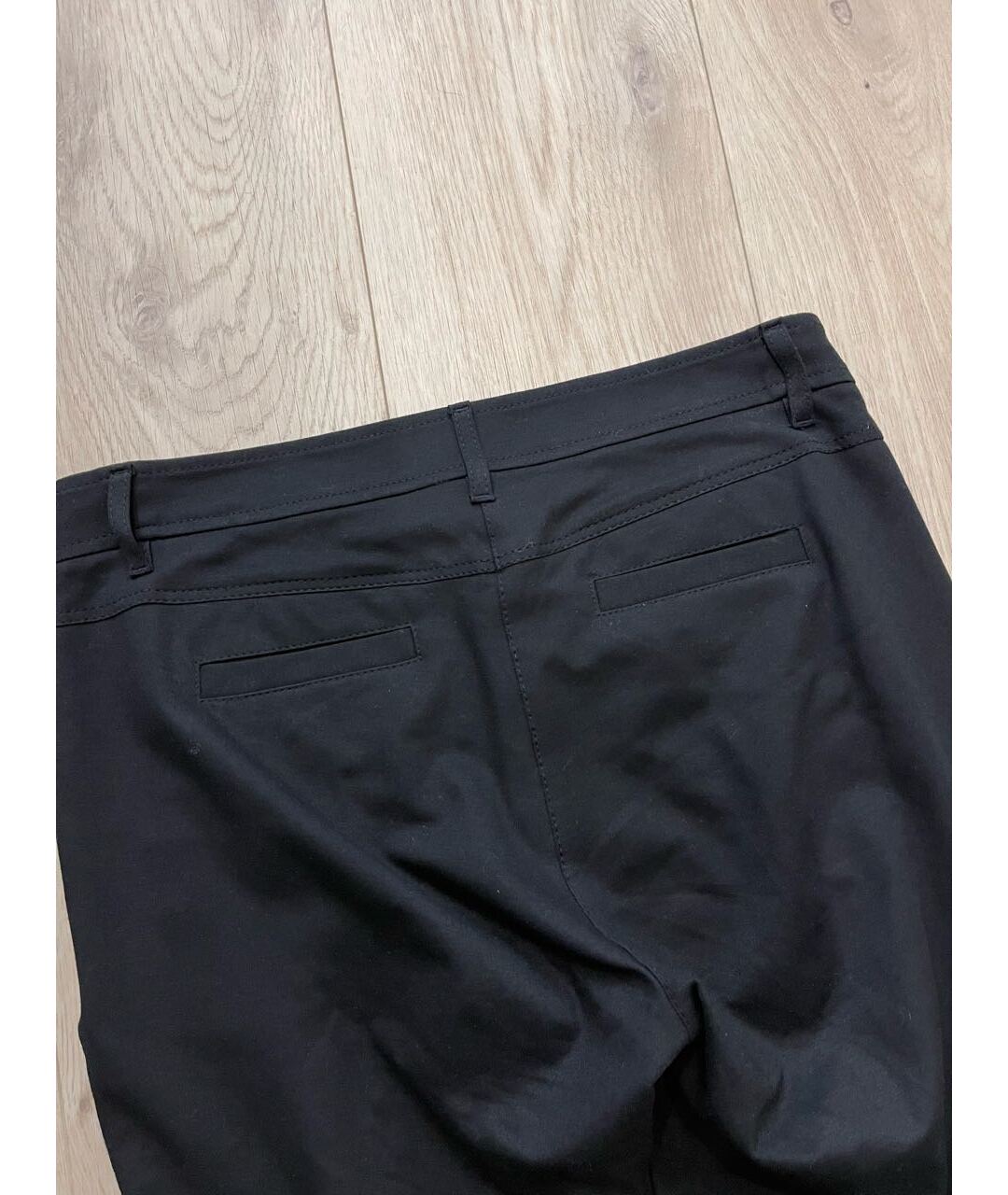 MARC CAIN Черные вискозные брюки узкие, фото 5