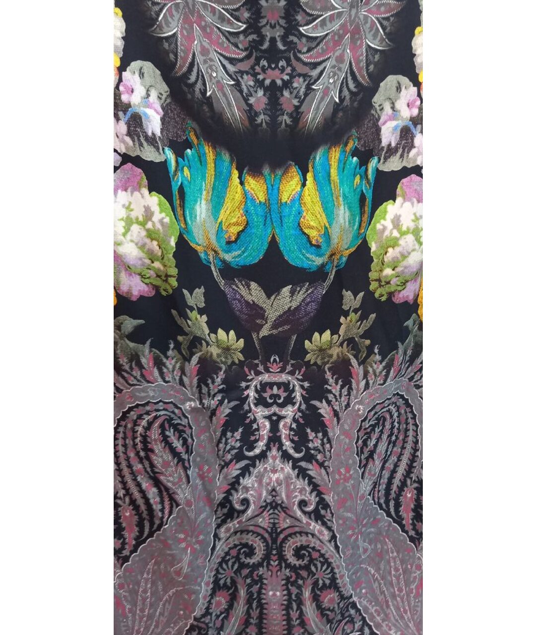 ETRO Мульти вискозная юбка миди, фото 4