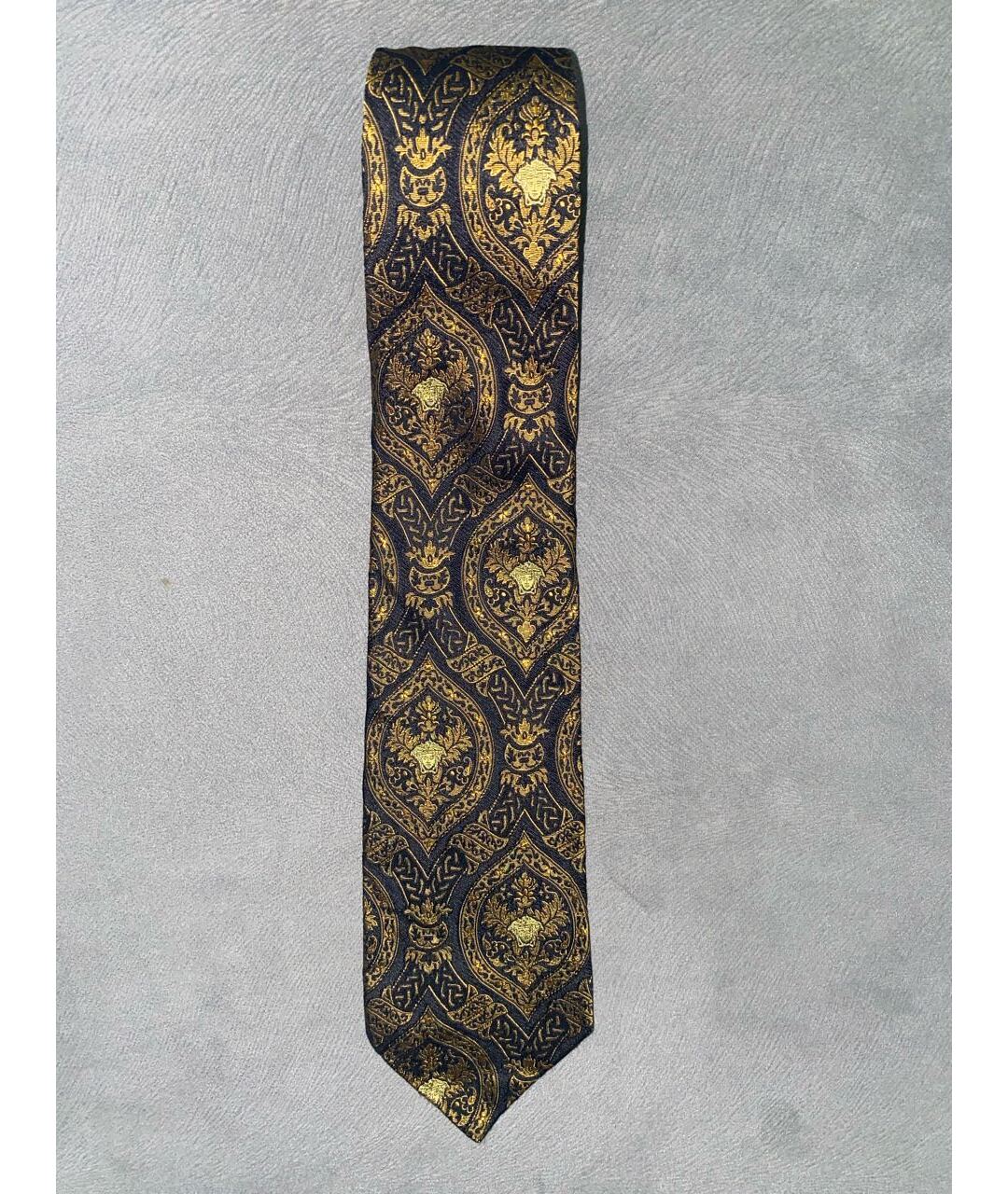 VERSACE VINTAGE Мульти шелковый галстук, фото 4