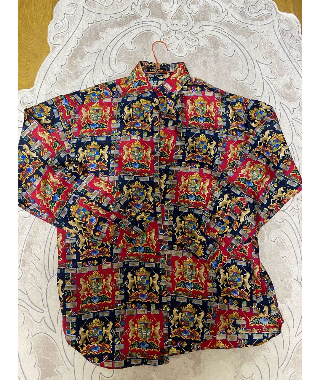 LEONARD Мульти шелковая рубашка, фото 8