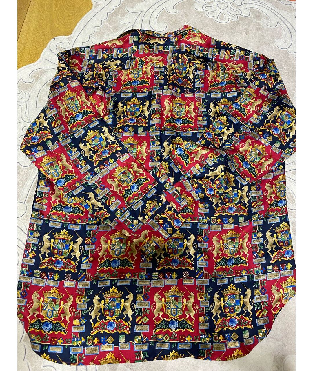 LEONARD Мульти шелковая рубашка, фото 2