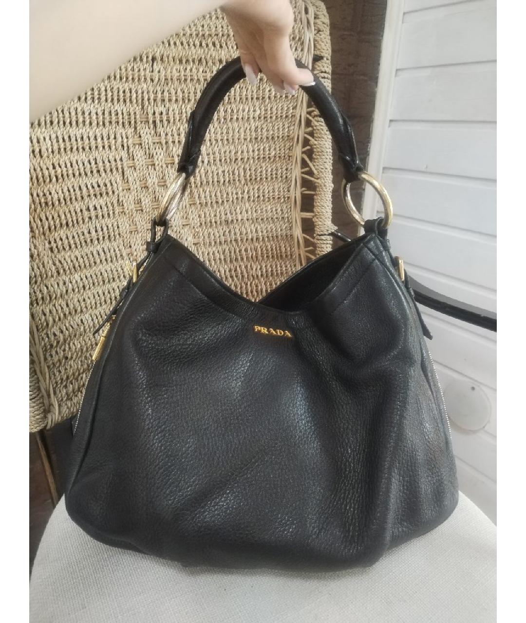 PRADA Белая сумка через плечо из лакированной кожи, фото 7