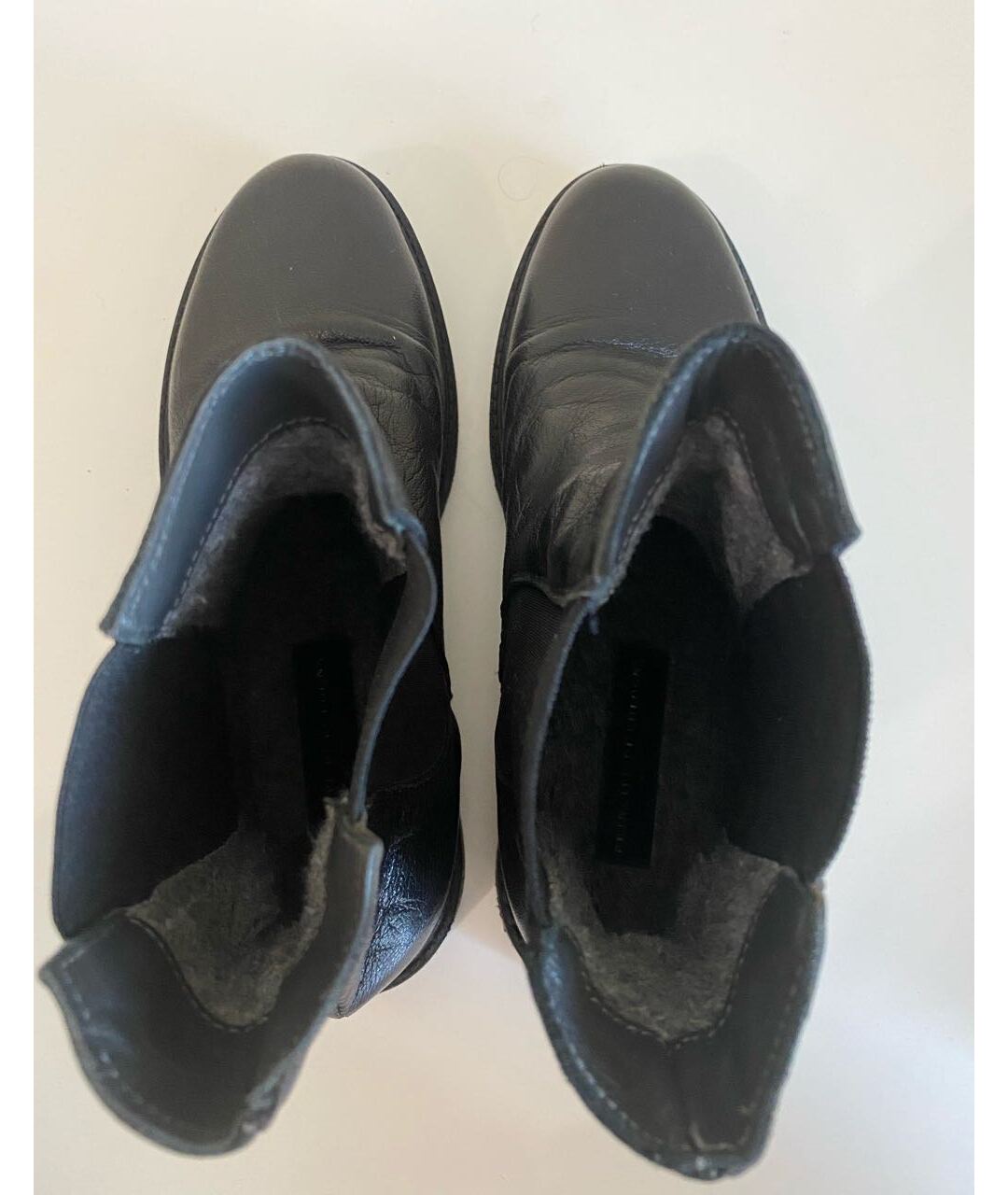 Principe di Bologna Черные кожаные ботинки, фото 3