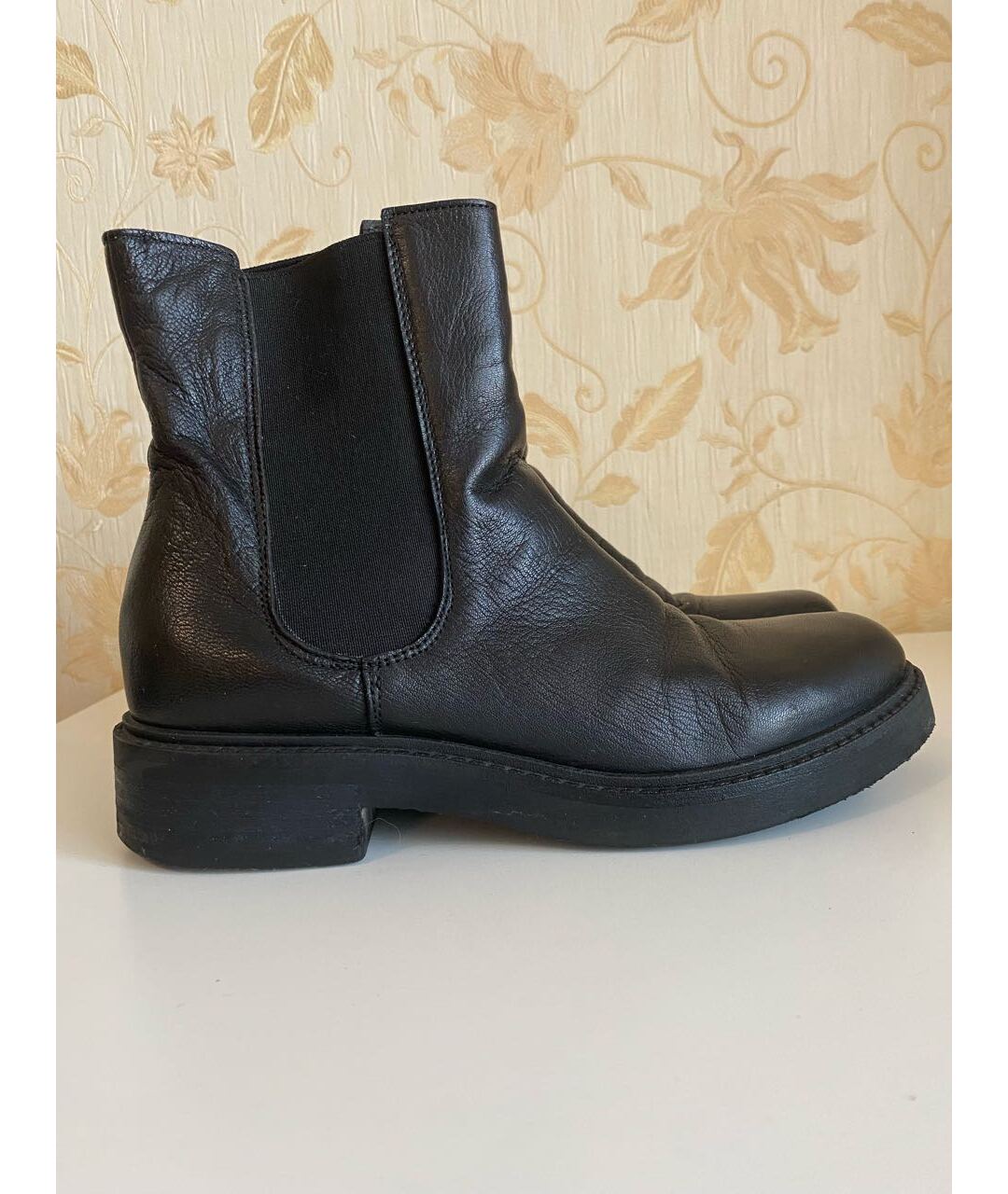 Principe di Bologna Черные кожаные ботинки, фото 8