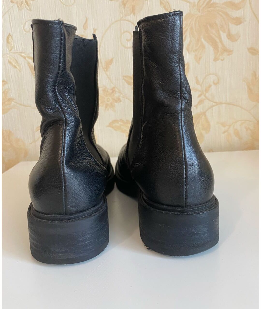 Principe di Bologna Черные кожаные ботинки, фото 4