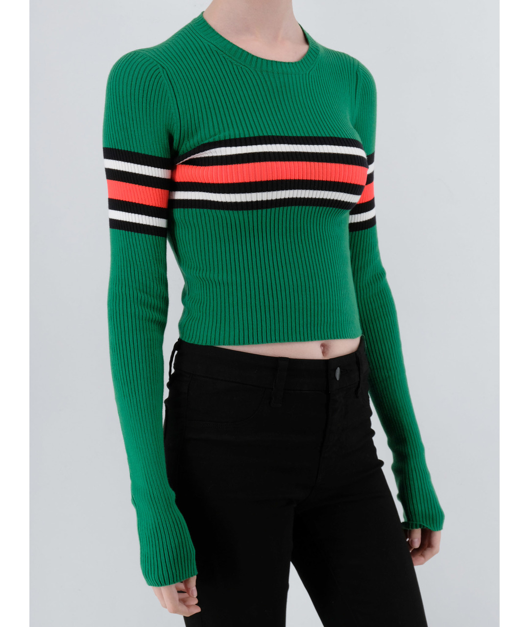 MSGM Зеленый хлопковый джемпер / свитер, фото 2