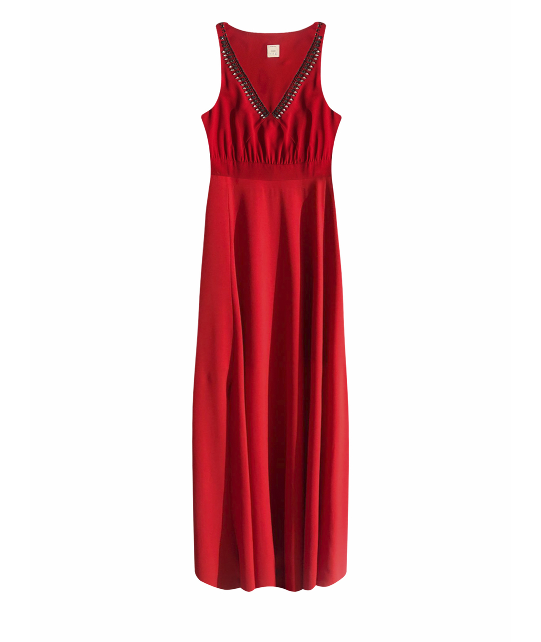 PINKO Красное полиэстеровое вечернее платье, фото 1