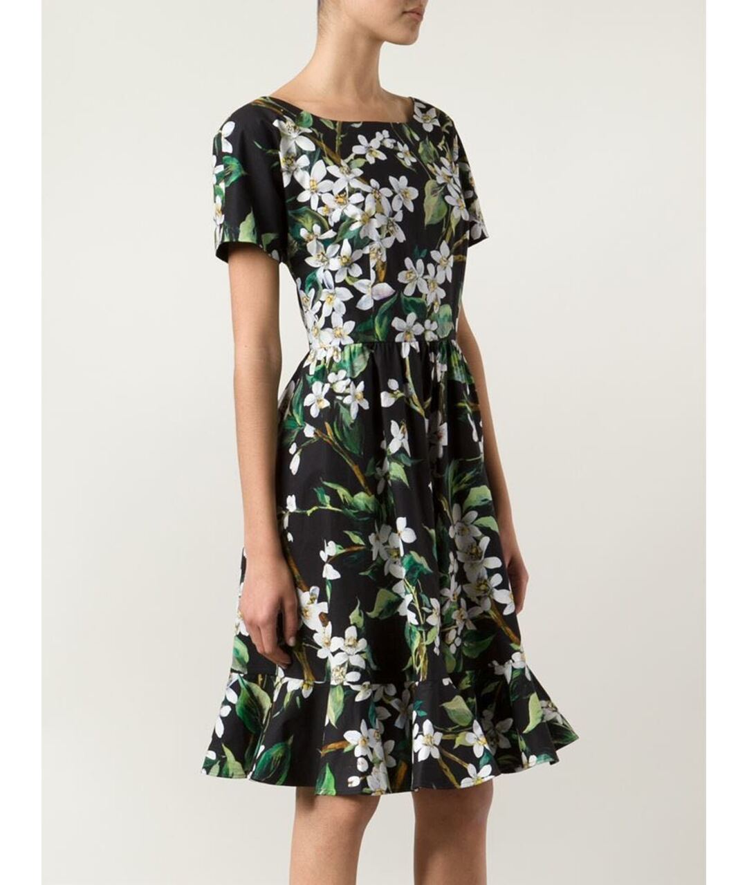 DOLCE&GABBANA Хлопковое повседневное платье, фото 2
