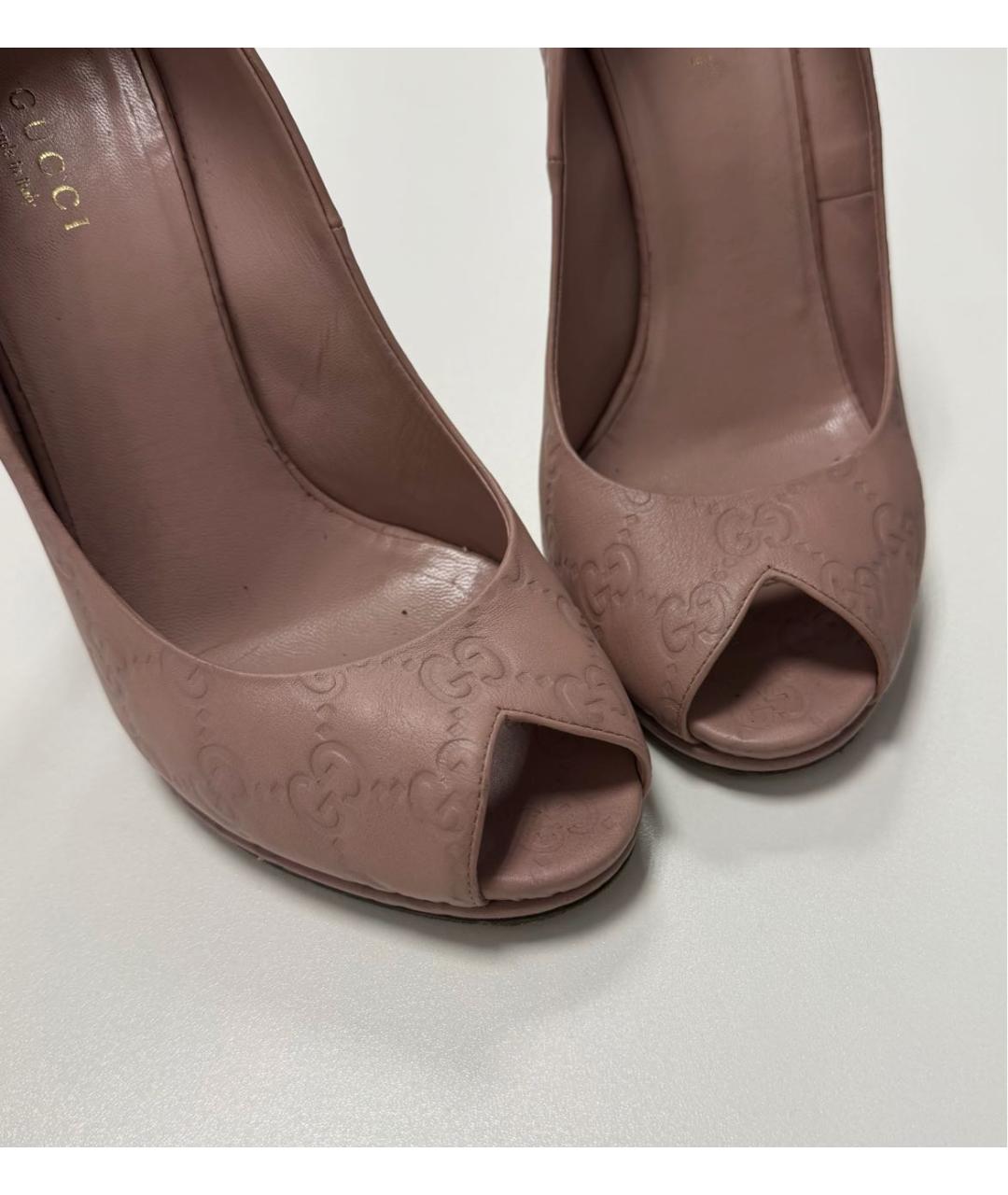 GUCCI Кожаные туфли, фото 4