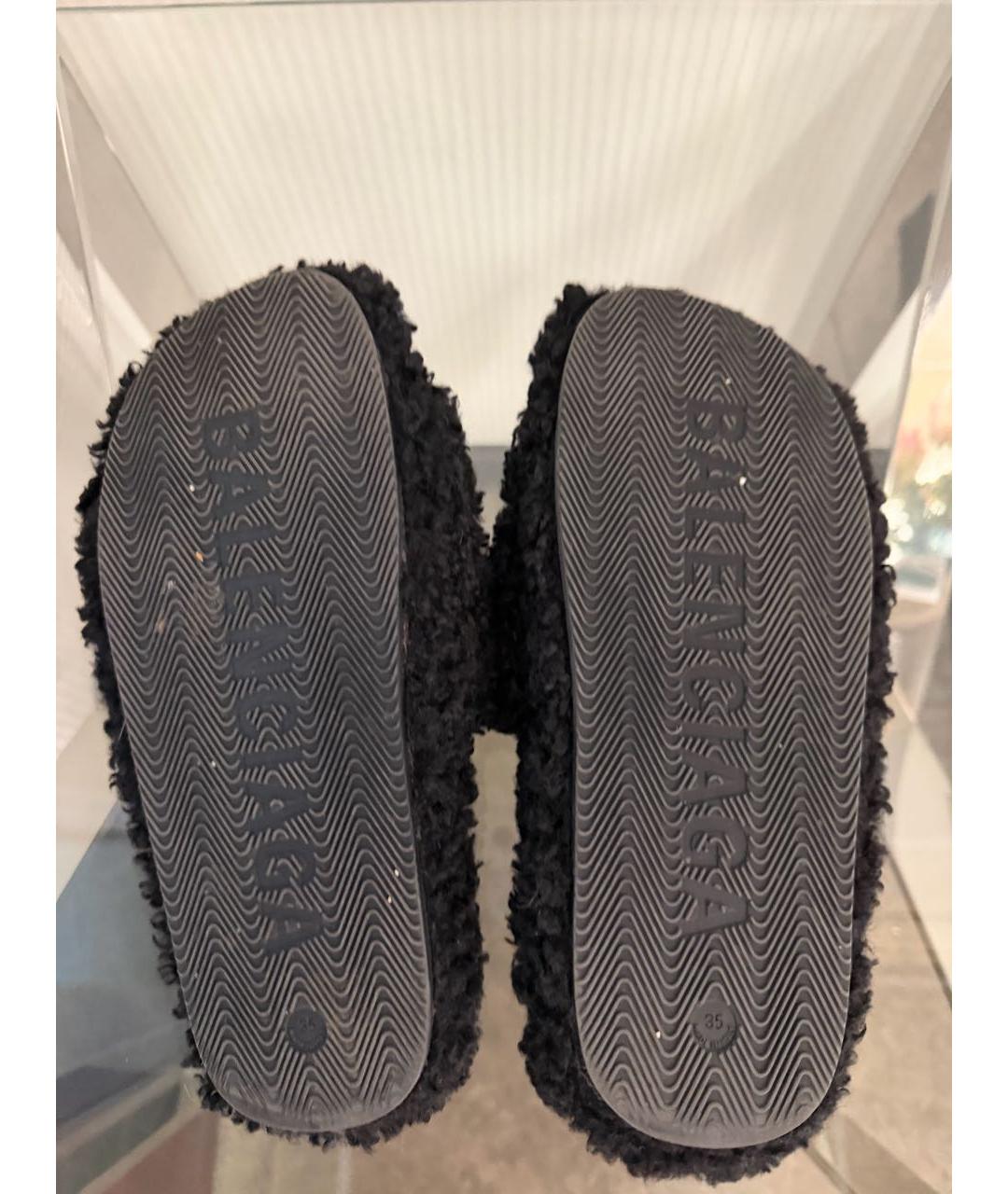 BALENCIAGA Черные сабо, фото 6