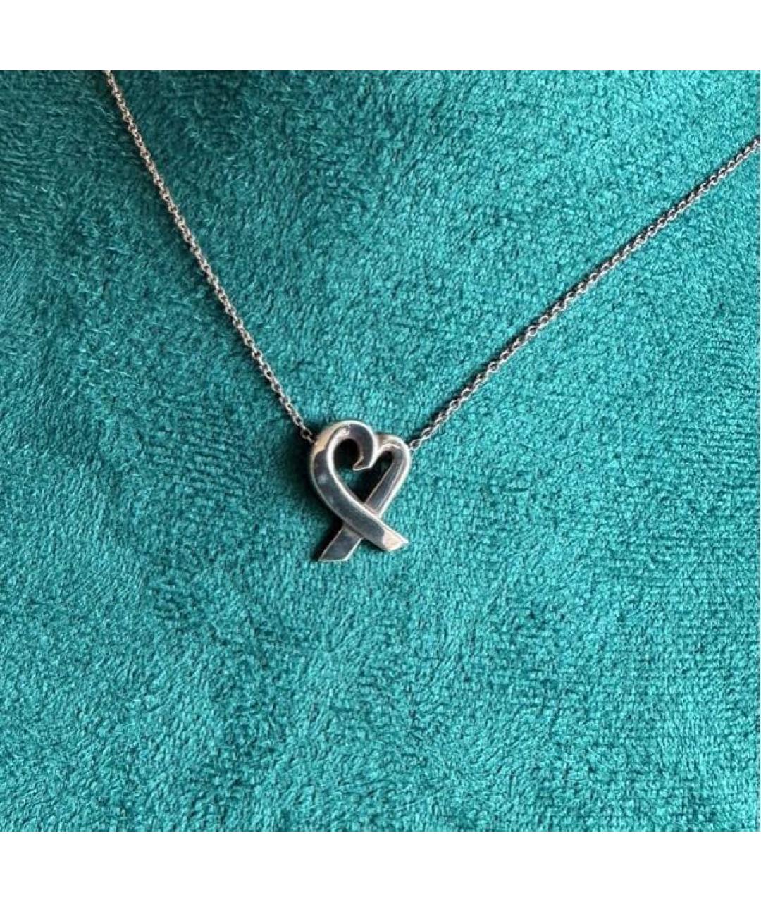 TIFFANY&CO Серебряная серебряная подвеска, фото 5
