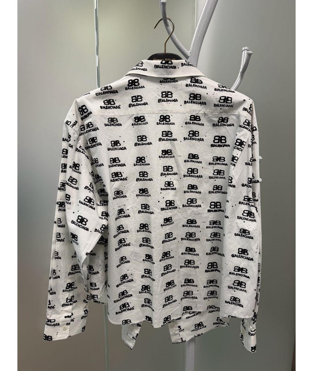 BALENCIAGA Белая рубашка, фото 4