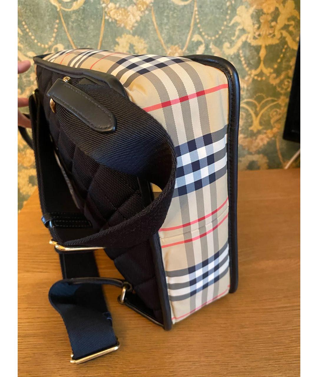 BURBERRY Бежевый рюкзак, фото 6