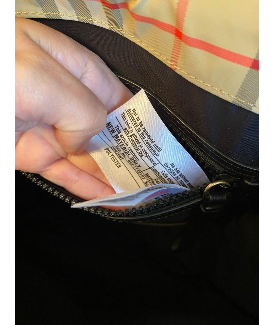 BURBERRY Бежевый рюкзак, фото 5