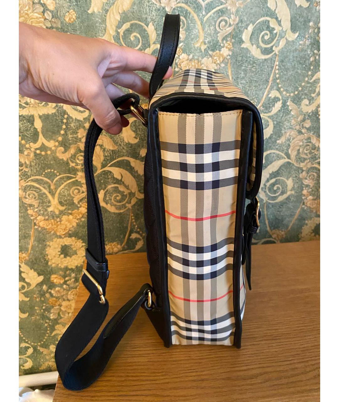 BURBERRY Бежевый рюкзак, фото 2
