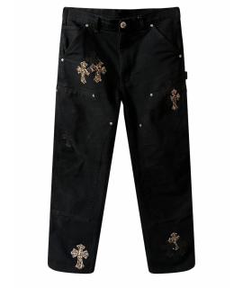 CHROME HEARTS Прямые джинсы