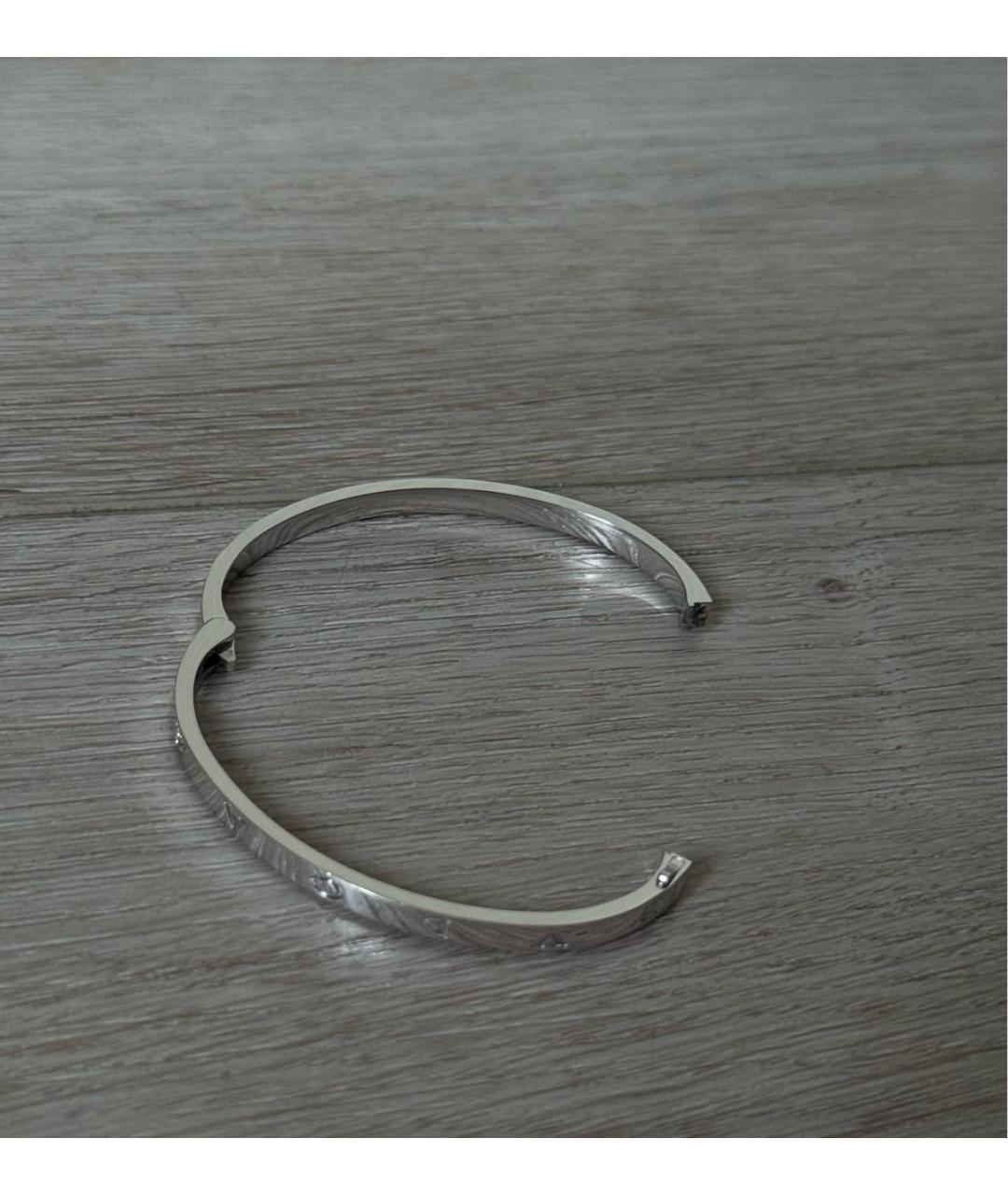 BVLGARI Серебряный браслет из белого золота, фото 3