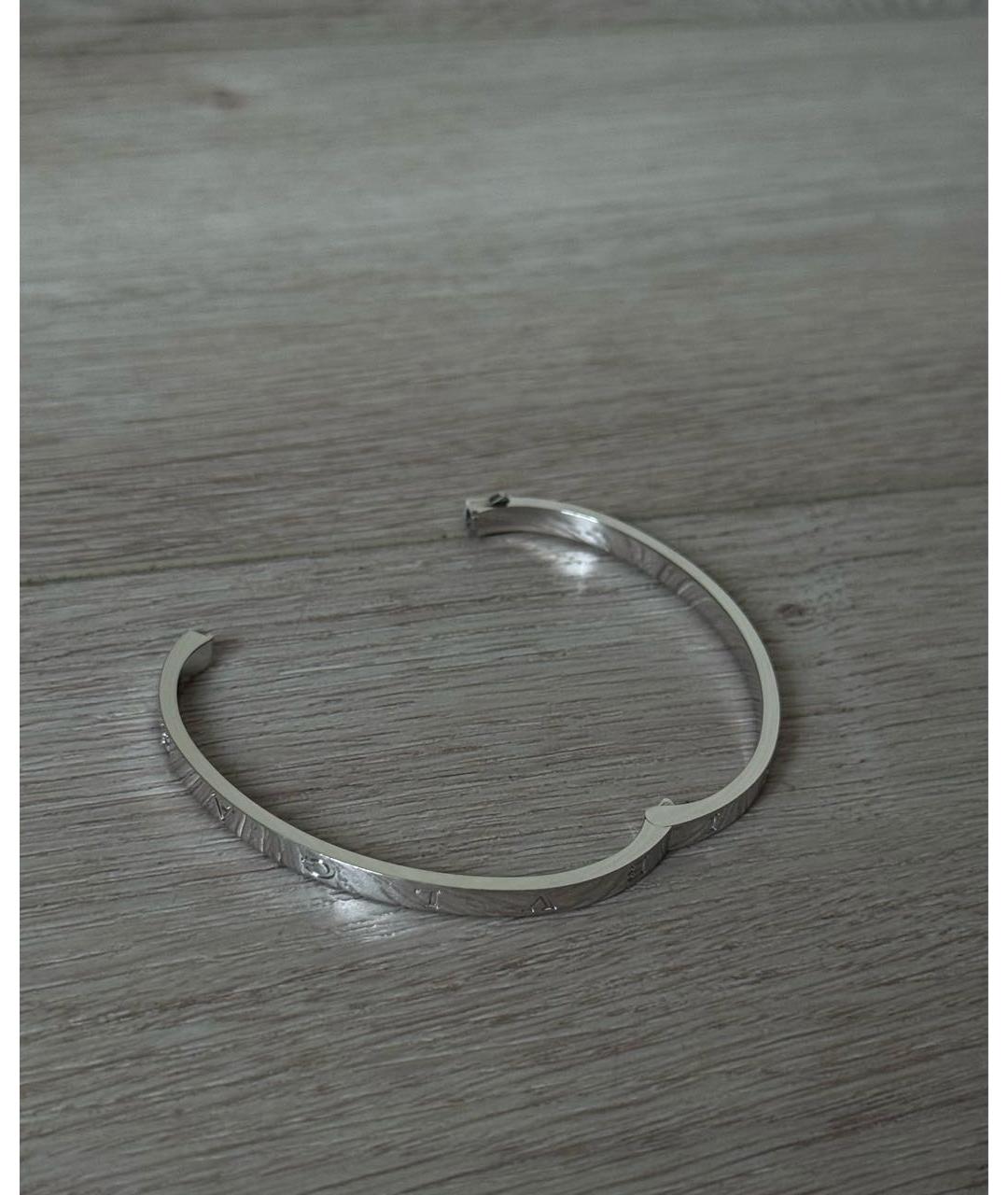 BVLGARI Серебряный браслет из белого золота, фото 2