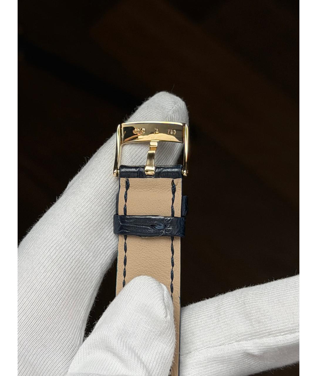 CHOPARD Белые часы из желтого золота, фото 9