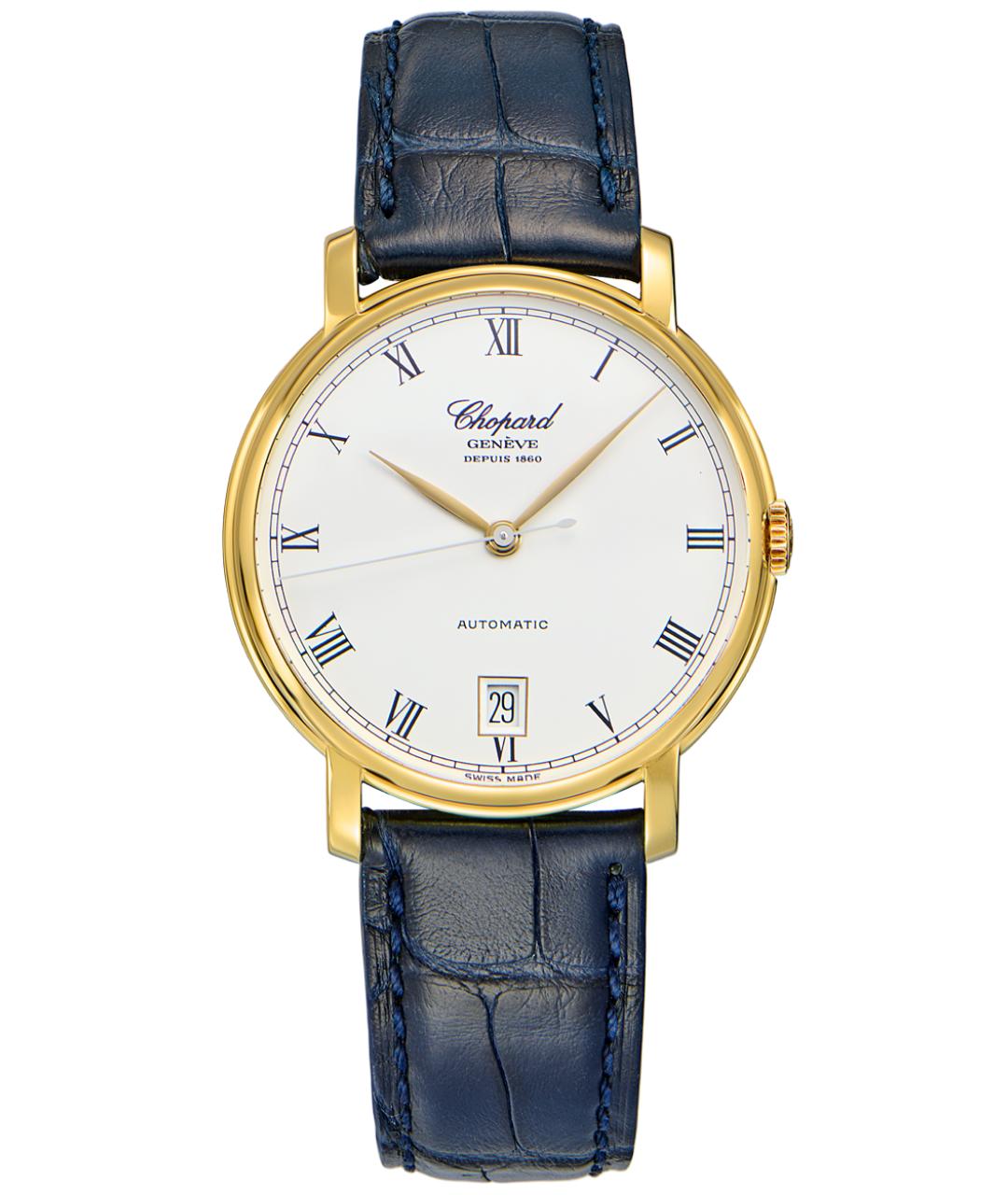 CHOPARD Белые часы из желтого золота, фото 1