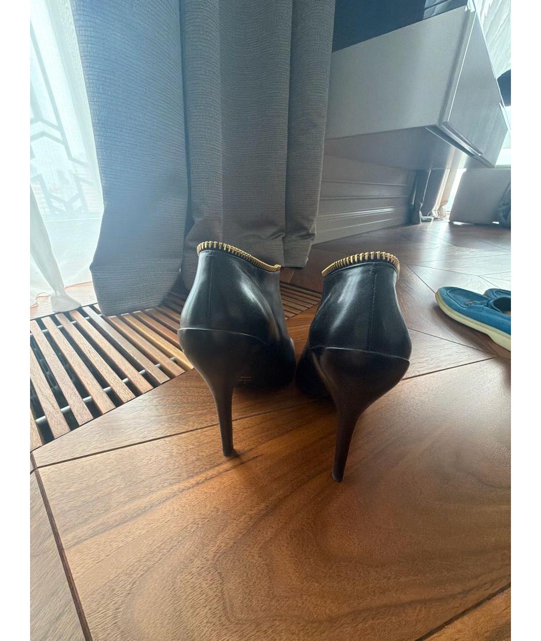 TOM FORD Черные кожаные туфли, фото 4