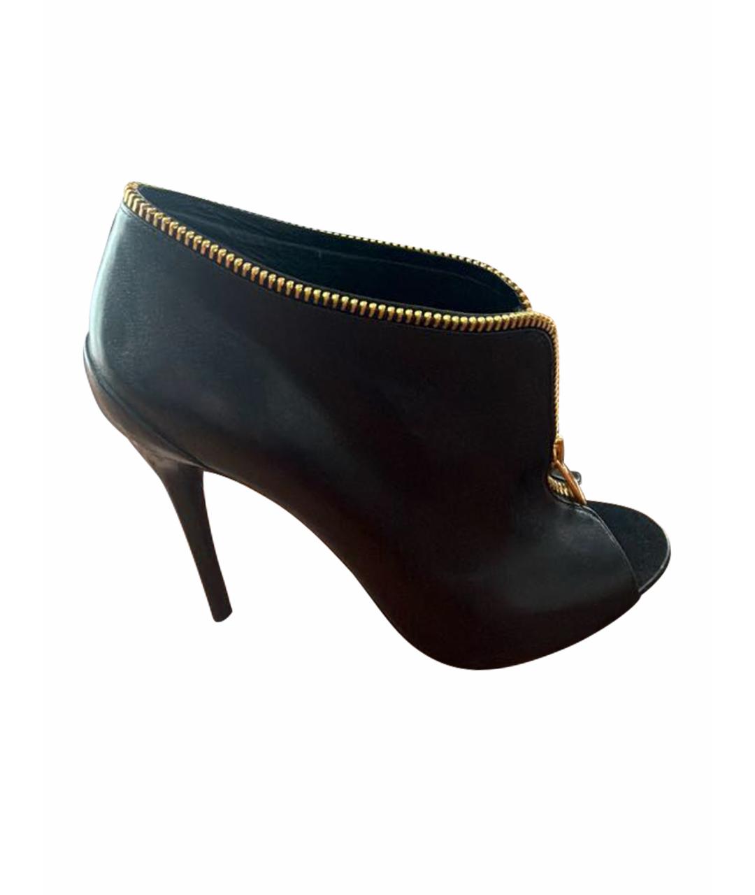TOM FORD Черные кожаные туфли, фото 1