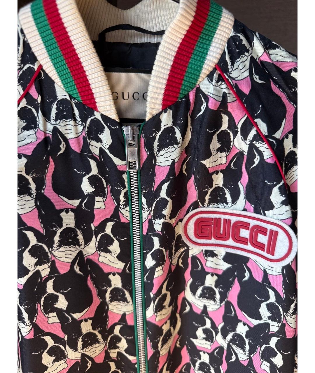 GUCCI Шелковый костюм с брюками, фото 9