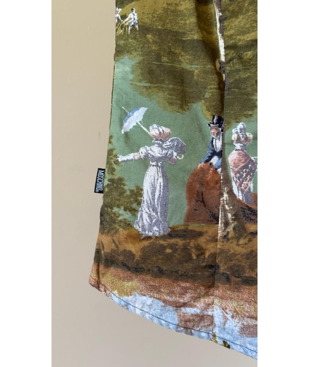 MOSCHINO Белая майка, фото 6