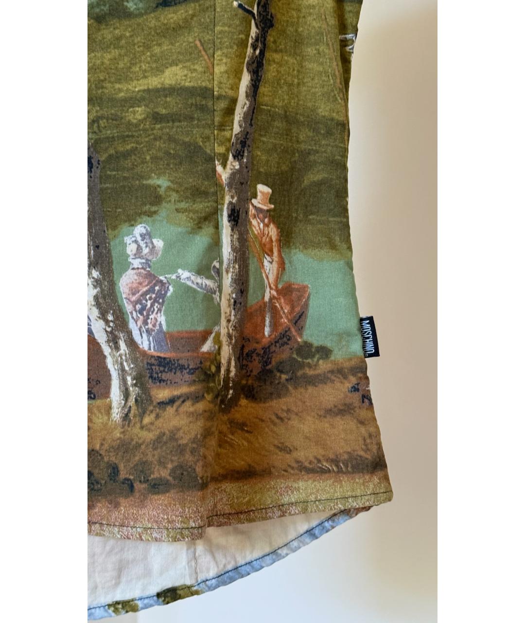 MOSCHINO Белая майка, фото 5