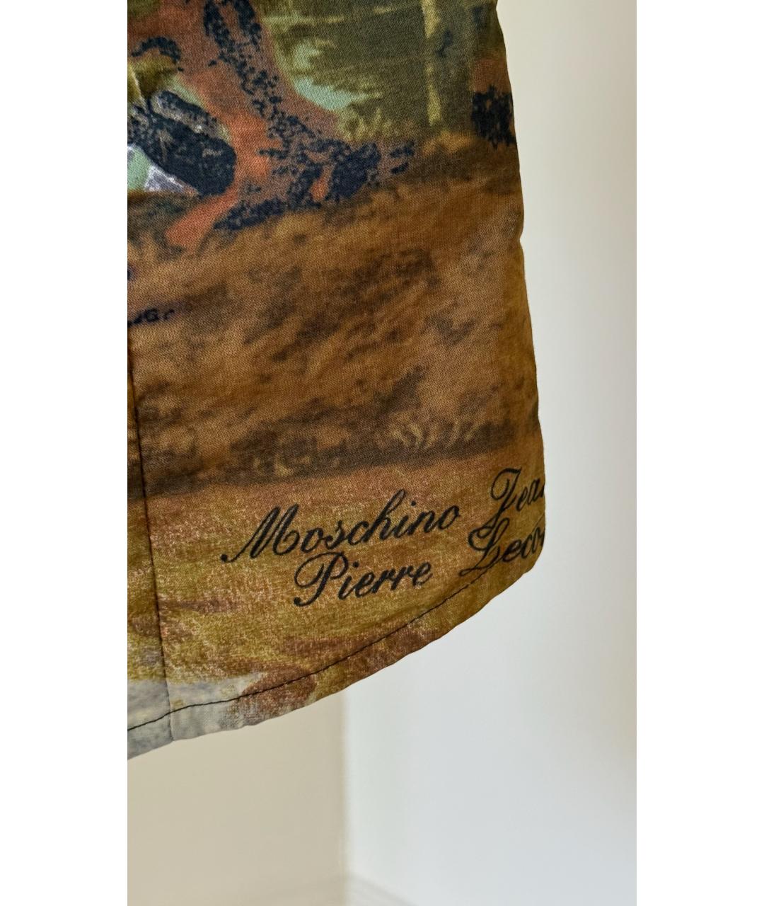 MOSCHINO Белая майка, фото 7