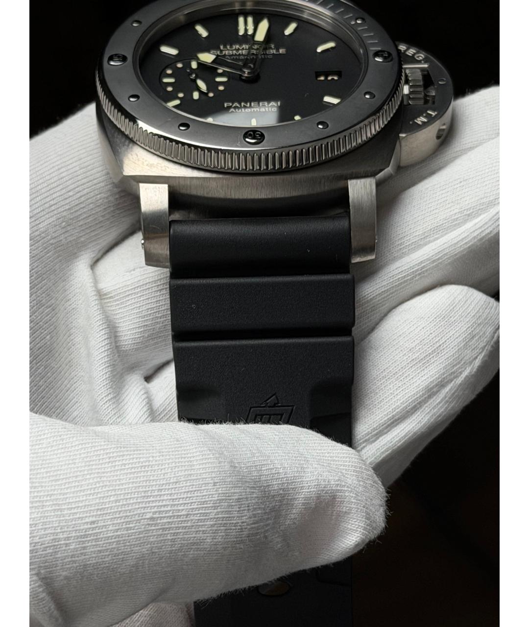 PANERAI Черные часы, фото 7