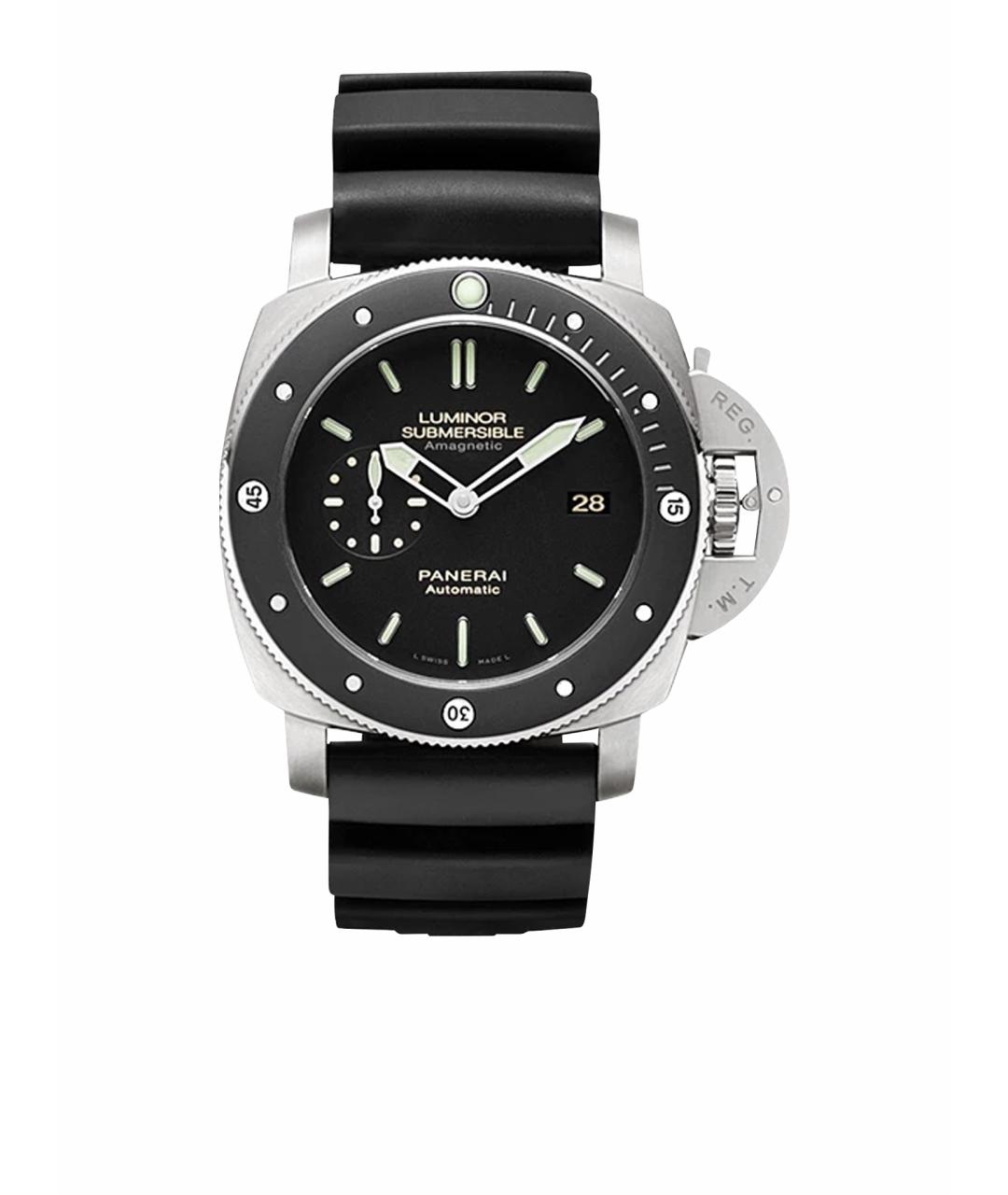 PANERAI Черные часы, фото 1