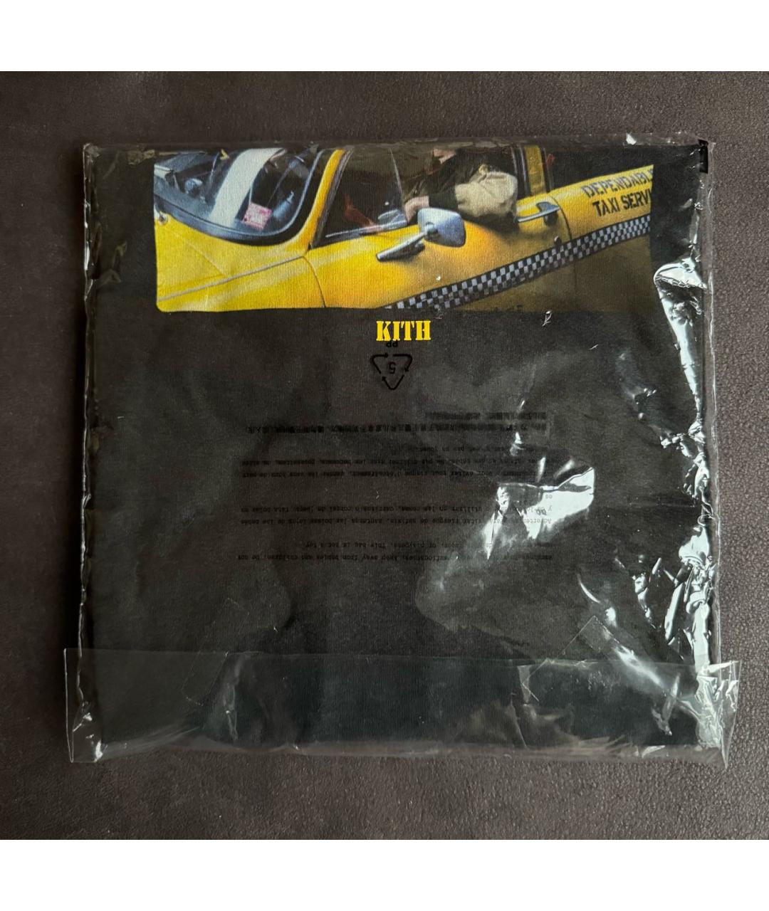 KITH Черная хлопковая футболка, фото 5