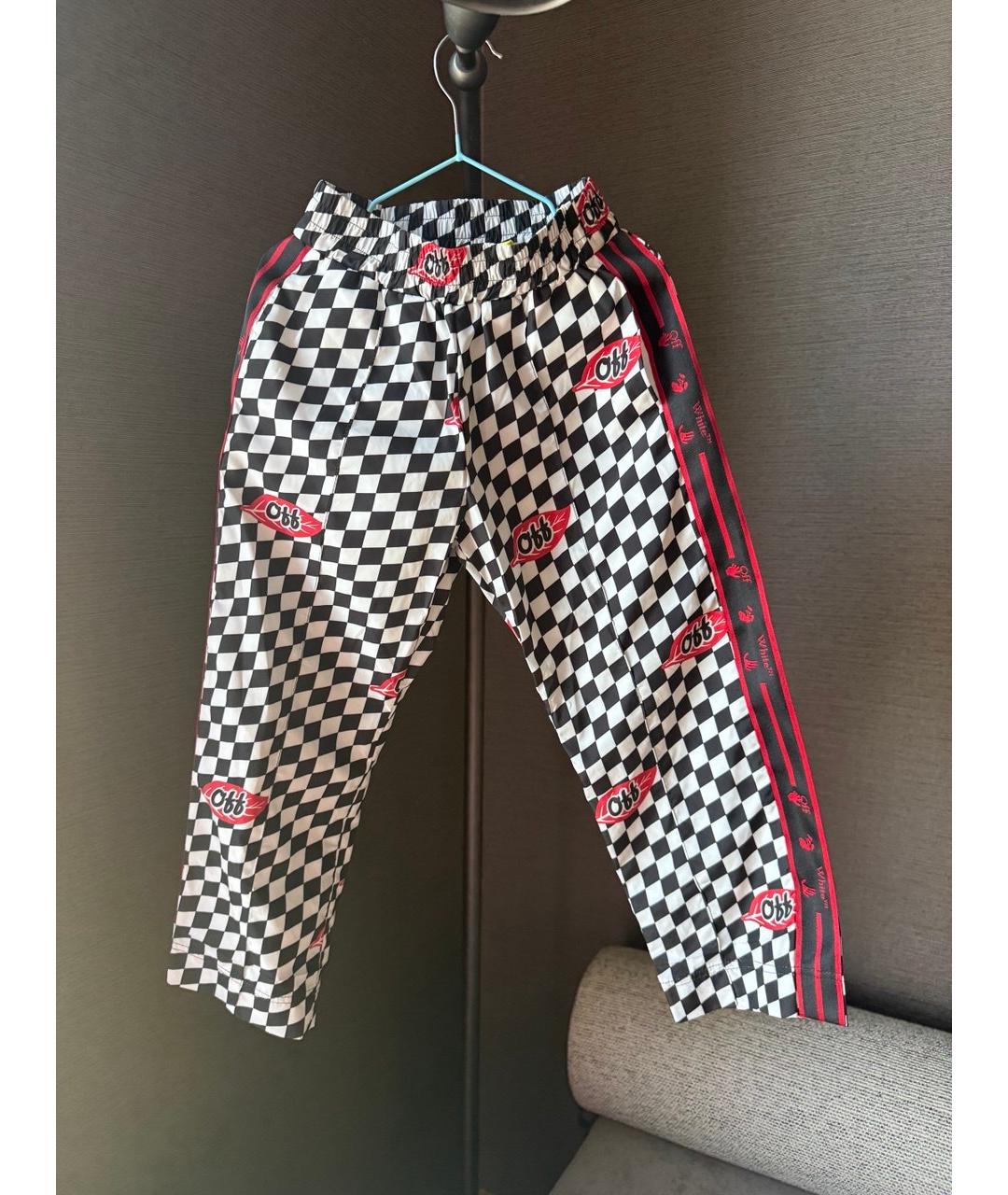 OFF-WHITE Полиэстеровые брюки и шорты, фото 5