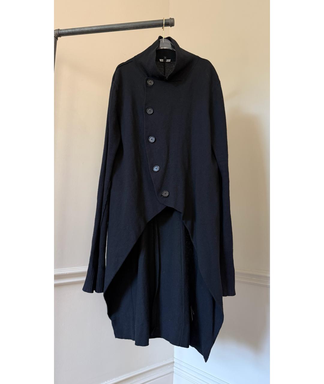 ANN DEMEULEMEESTER Черный кардиган, фото 7