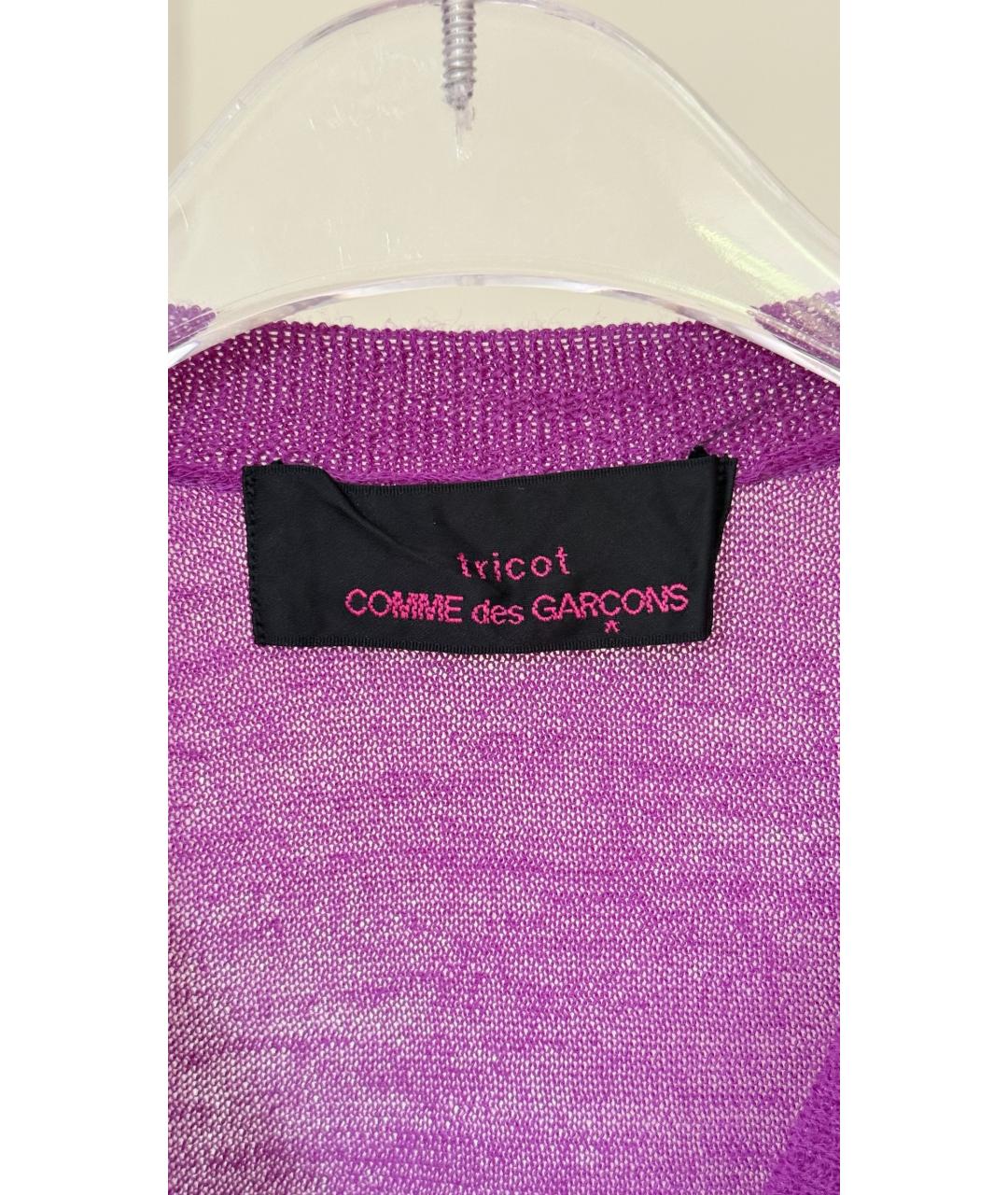 COMME DES GARÇONS Фиолетовый джемпер / свитер, фото 6