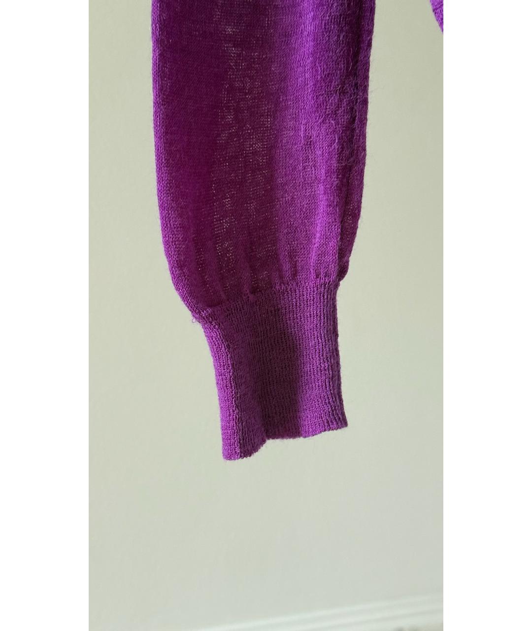 COMME DES GARÇONS Фиолетовый джемпер / свитер, фото 3