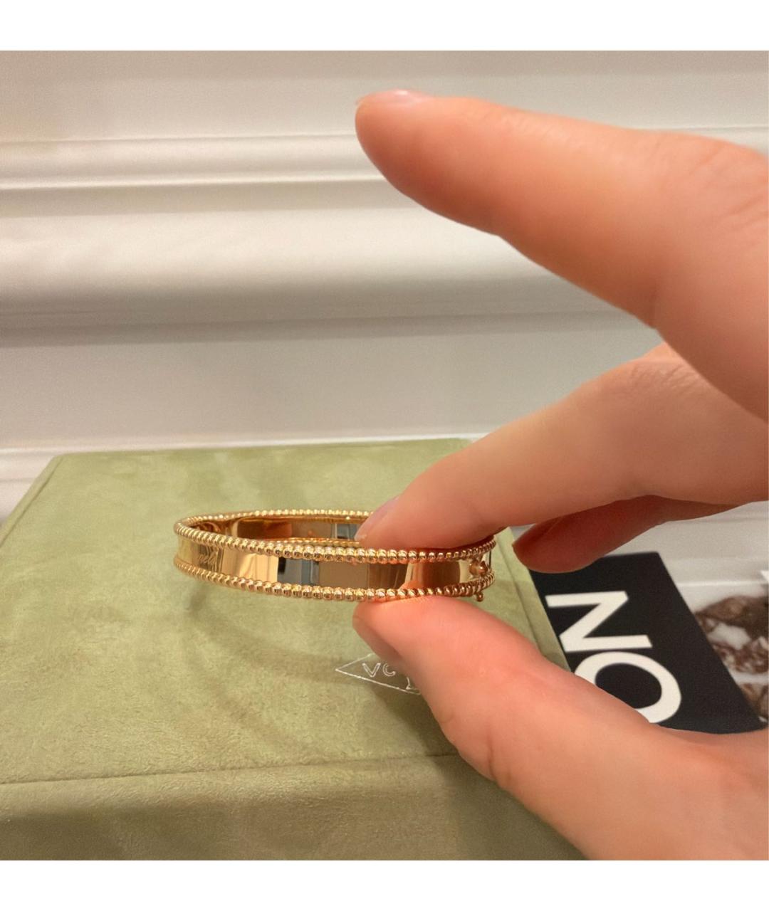 VAN CLEEF & ARPELS Золотой браслет из розового золота, фото 5