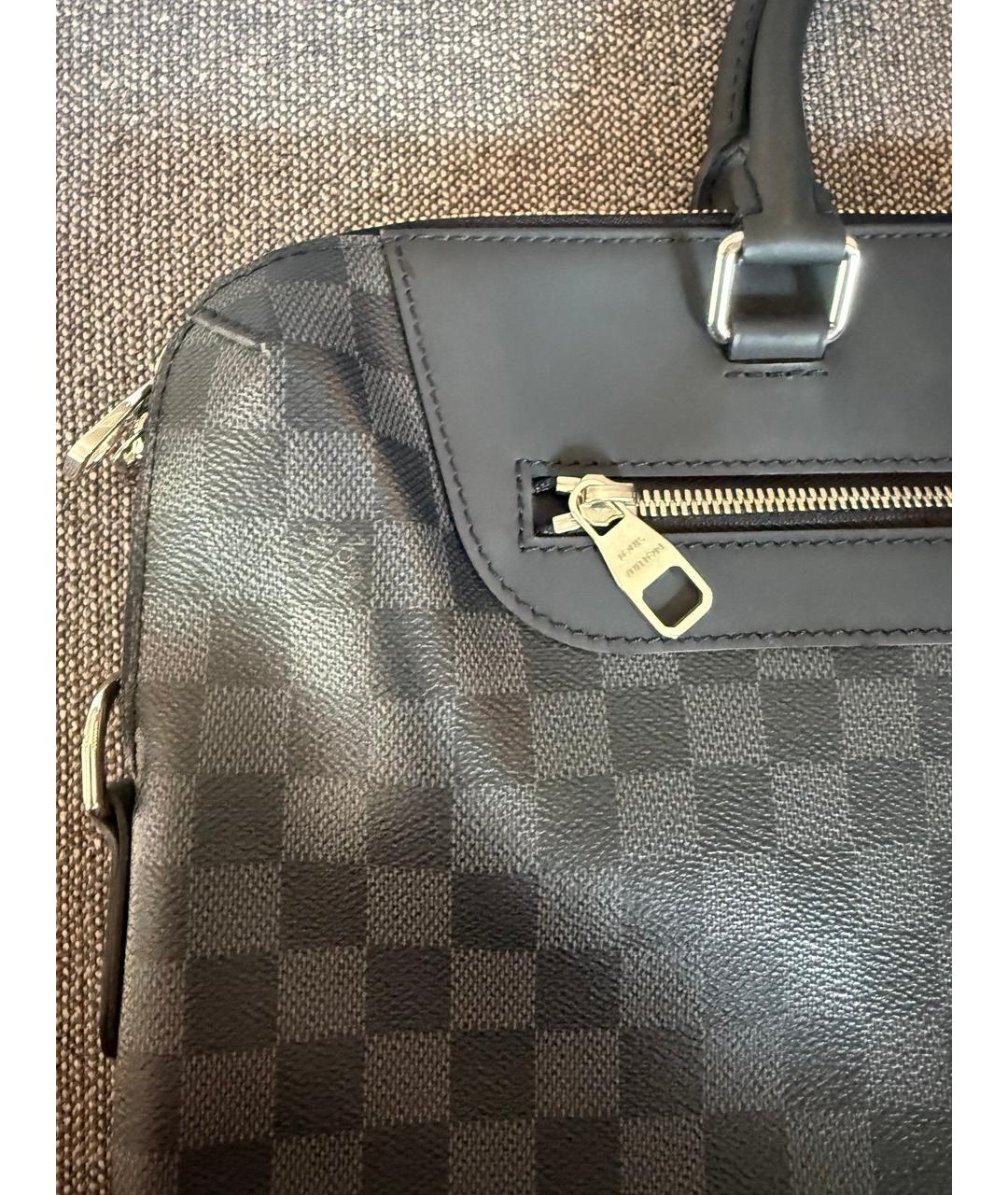 LOUIS VUITTON Кожаный портфель, фото 2