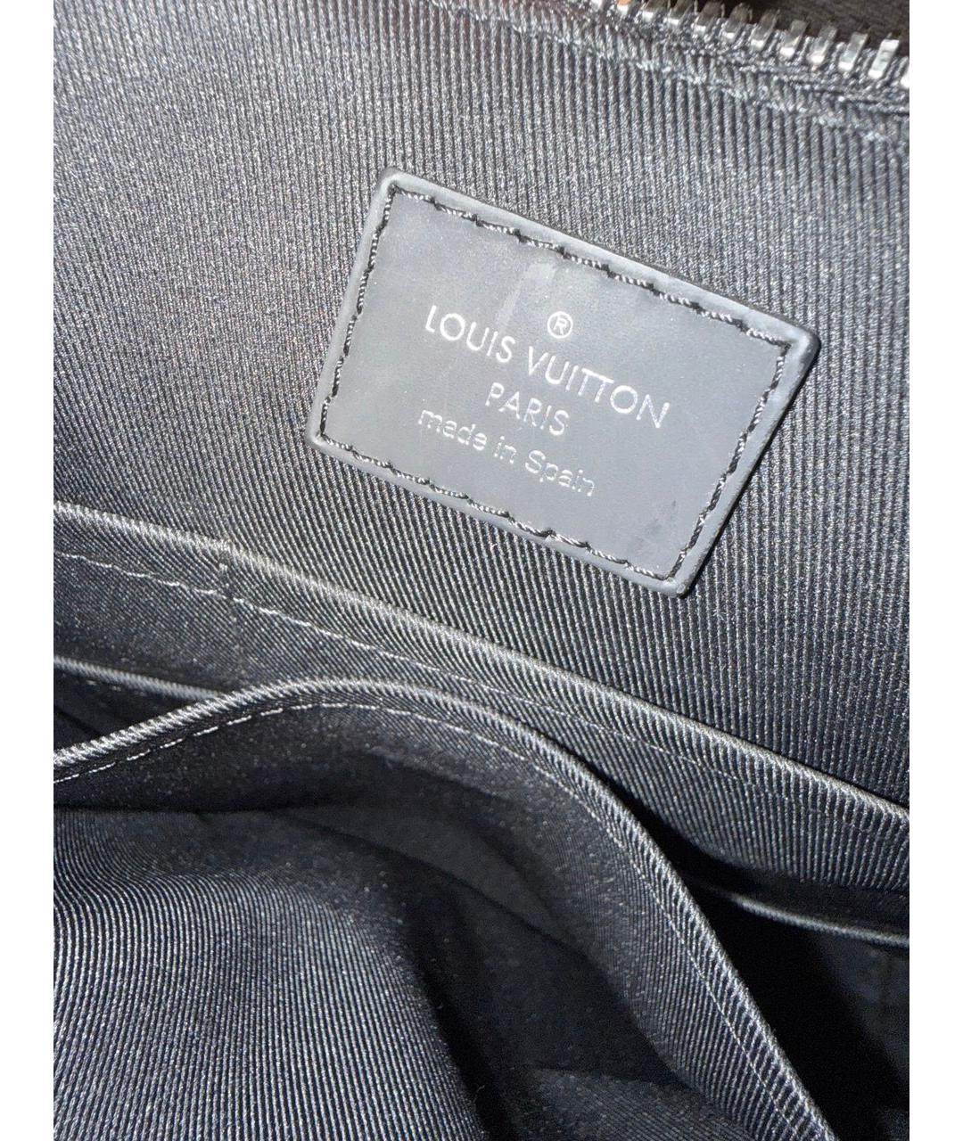 LOUIS VUITTON Кожаный портфель, фото 5
