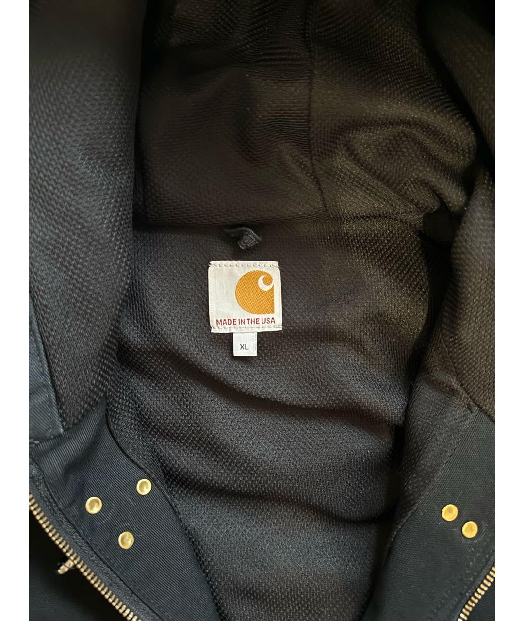 CARHARTT Черная хлопковая куртка, фото 5