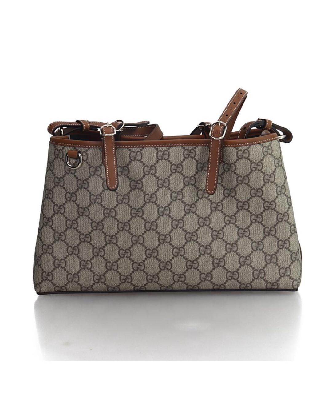 GUCCI Бежевая сумка с короткими ручками, фото 2