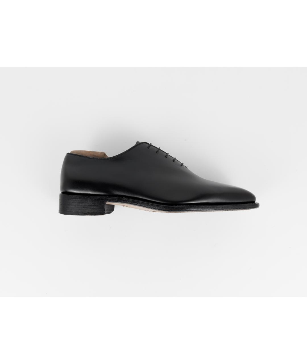FERRAGAMO Черные кожаные туфли, фото 10