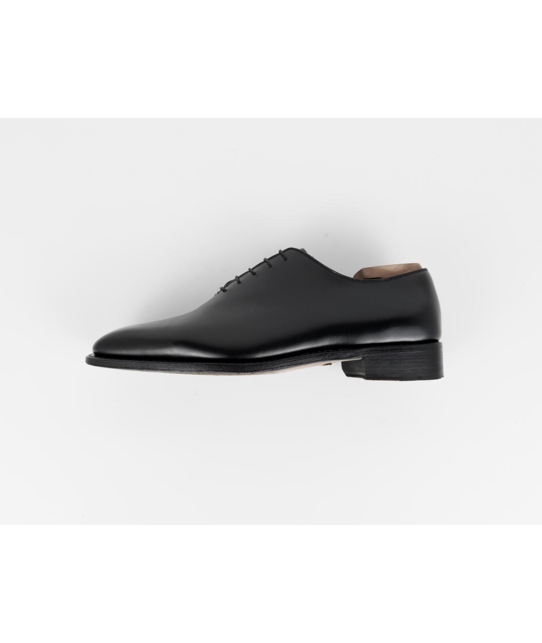 FERRAGAMO Черные кожаные туфли, фото 2