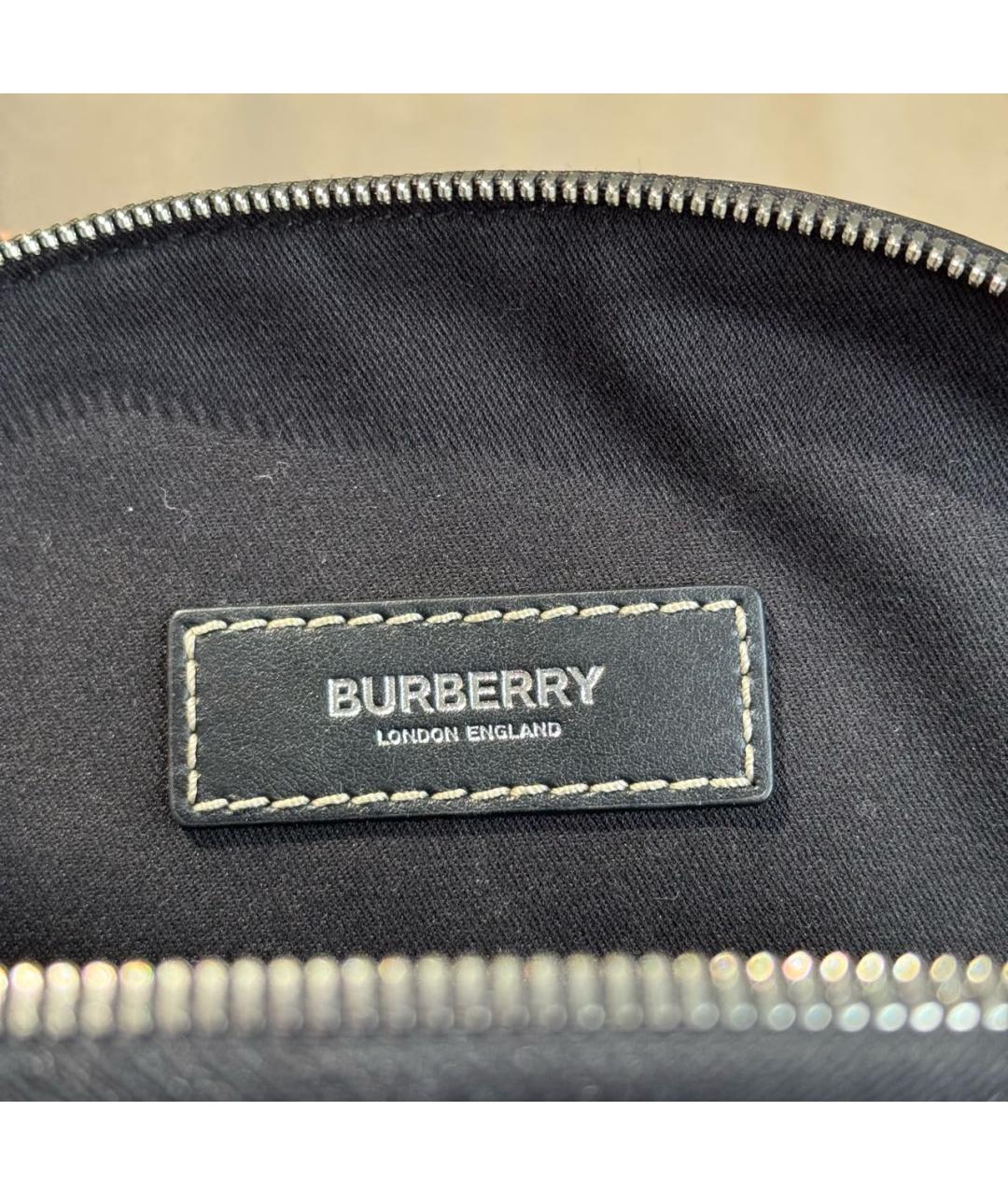 BURBERRY Коричневая сумка на плечо, фото 6