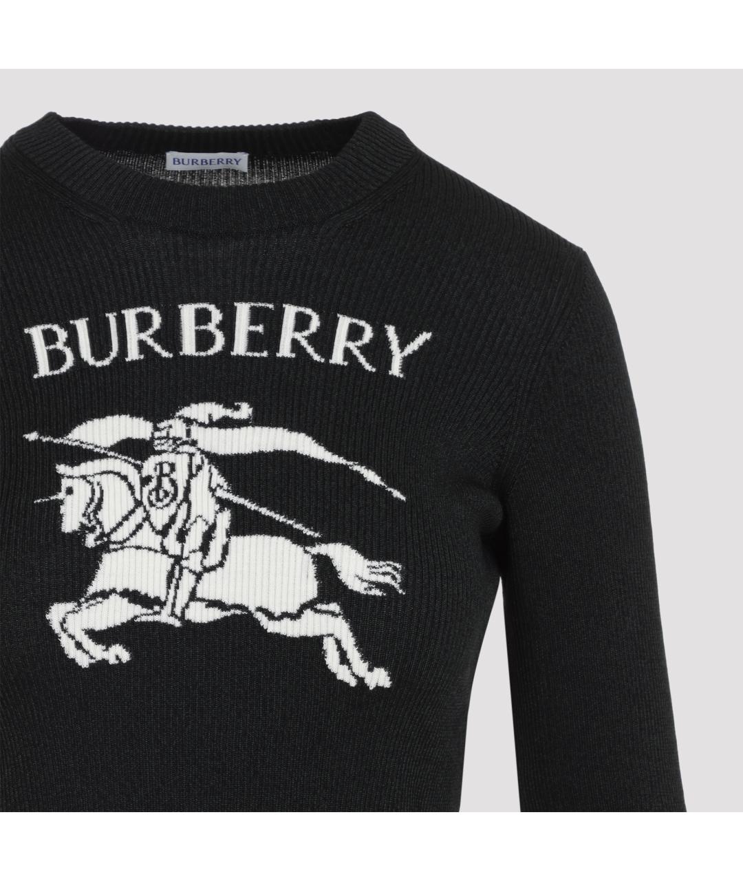 BURBERRY Мульти шерстяной джемпер / свитер, фото 4
