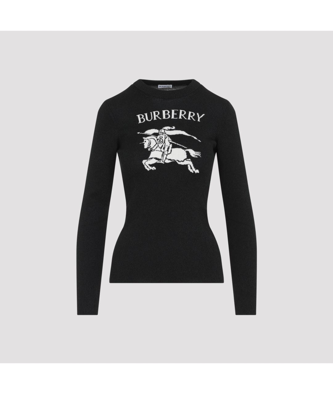 BURBERRY Мульти шерстяной джемпер / свитер, фото 2