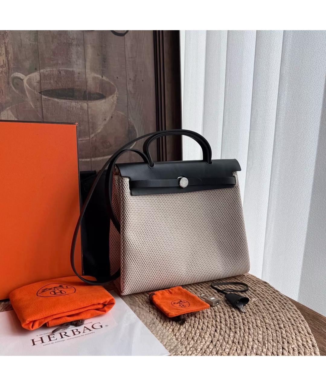 HERMES Черная плетеная сумка через плечо, фото 10